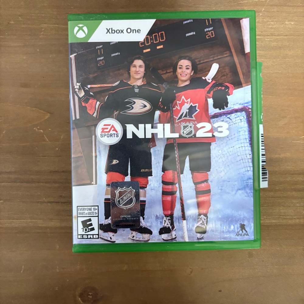 NHL 23 Xbox One Game - Green Case